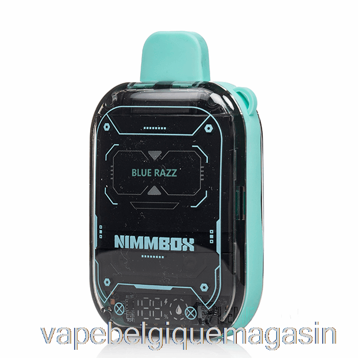 Vape Shop Bruxelles Vapengin Nimmbox 10000 Jetable Bleu Razz